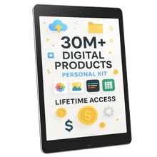 30M+ Digital Product Bundle – All-in-One Creator Vault
